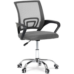Krzesło biurowe Autronic KA-L103 GREY, szary