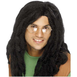 Peruka party, Dredy - Bob Marley, czarna