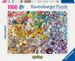 Puzzle 2D, CHALLENGE, Pokemon, 1000 elementów