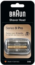 Braun 94M srebrny