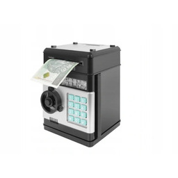 Sejf Skarbonka Bankomat Na Monety Banknoty + Pin