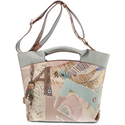 Anekke Szara Modna Torebka Damska Hollywood