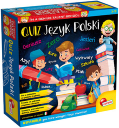 Lisciani, Mały Geniusz, zestaw edukacyjny Język Polski