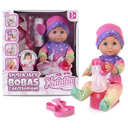 Lalka Siusiający Bobas Z Akcesoriami Nocnik Born Natalia