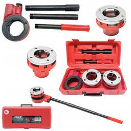 Gwintownica ręczna do rur 2 narzynki 1 1/2