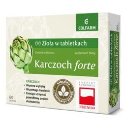 Karczoch Forte, 60 tabletek /Colfarm/