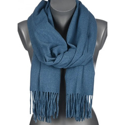 Szalik damski BAWEŁNIANY na prezent z frędzlami FG-31