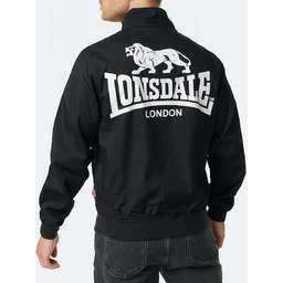 Kurtka LONSDALE HARRINGTON ACTON czarna-M