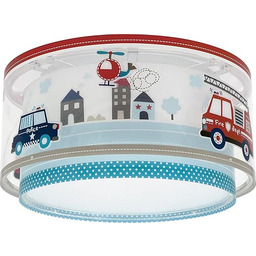 Lampa sufitowa dla dzieci Dalber Police Cars, lampa