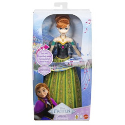 DISNEY FROZEN Lalka Kraina Lodu Śpiewająca Anna JDX53