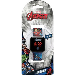 KIDS EUROSWAN Zabawka zegarek z kalendarzem Avengers AVG4706