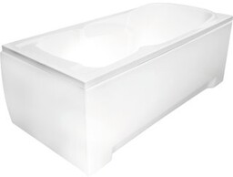 BESCO Wanna prostokątna MAJKA NOVA 140x70 cm #WAM-140-PK