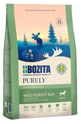 BOZITA Purely łoś karma bezzbożowa dorosłe psy 2,5