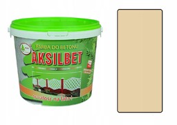 Farba Aksilbet do betonu ogrodzeń muru 2,5L beżowy