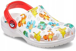 Dziecięce Buty Chodaki Crocs Classic Pokemon 32-33