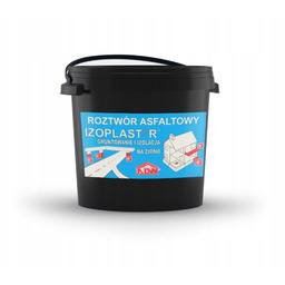 Masa bitumiczna grunt pod papę Izoplast czarny 10