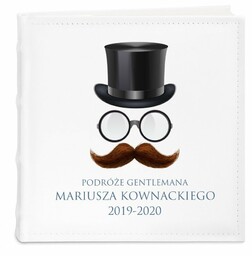 Album na zdjęcia z nadrukiem dla gentlemana