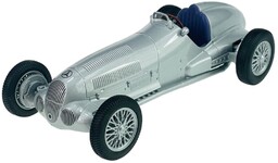 Welly 1937 Mercedes-Benz W125 Srebrny 1:24 Samochód Nowy