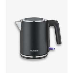 Czajnik Elektryczny 1L 2400W Czarny Stal Nierdzewna Bez