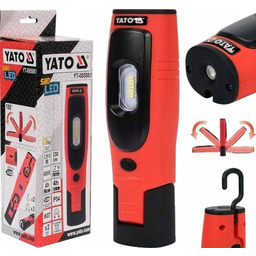 Lampa warsztatowa latarka akumulatorowa Led