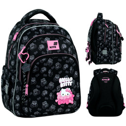 Plecak szkolny ortopedyczny czarny dziewczęcy 9-12 lat Hello