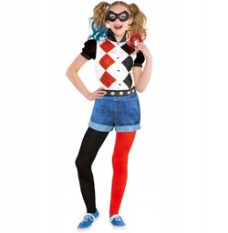 Strój dla dzieci Harley Quinn dc hero 8-10