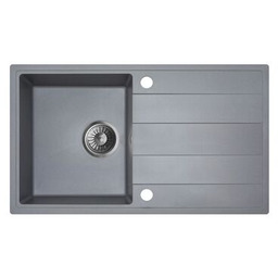 Zlewozmywak granitowy ZING 1-komorowy długi ociekacz 76 x