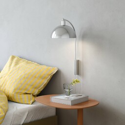 Nordlux Kinkiet Ellen 20, chromowy / srebrny, salon