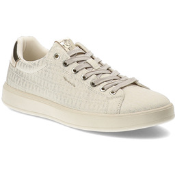 Tamaris Złote Sneakersy Stylowe Obuwie Damskie