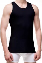 Męska koszulka na ramiączkach Cornette Authentic 213 czarna