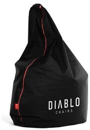 DIABLO CHAIRS Pufa worek 1451 XXL Czarny 110