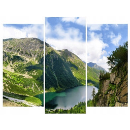 obraz górskie jezioro tatry