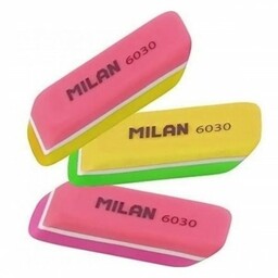 Gumka do mazania MILAN 6030 NATA mix kolorów