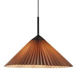Wisząca lampa do sypialni Plisado 108709 Markslojd materiałowa