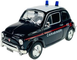 Welly Fiat Nuova 500 Carabinieri 1:24 Samochód Nowy
