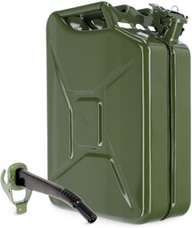 Kanister na paliwo stalowy 3 uchwyty, 20L +