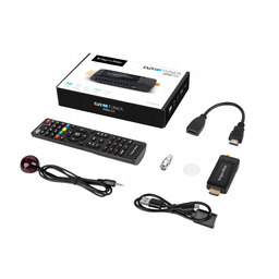 Tuner DVB-T2 Mini miniaturowy dekoder zasilanie Usb za