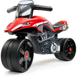 Falk Jeździk Racing Team Motorek Czerwony Szerokie Koła