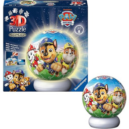 3D Puzzle-Ball Nachtlicht Paw Patrol: Erleben Sie Puzzeln