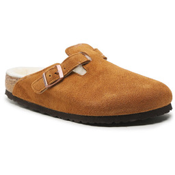 Kapcie Birkenstock Boston 1001140 Brązowy