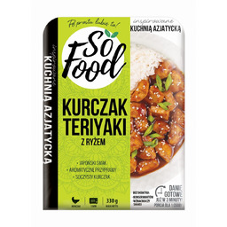 Kurczak Teriyaki z ryżem danie gotowe 330 g