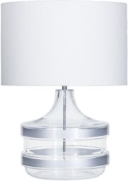 Lampa stołowa Baden Baden Silver L224281301- 4Concepts