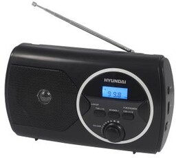 Hyundai PR 570PLLUB Radio FM Czarny Radioodbiornik