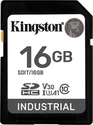 Kingston Industrial SDHC 16GB Class 10 A1 pSLC