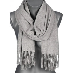 Szalik damski BAWEŁNIANY na prezent z frędzlami FG-45