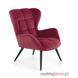 Fotel TYRION Halmar Bordowy tapicerowany