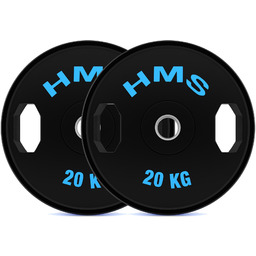 TOG20 2 x 20 KG TALERZ OLIMPIJSKI OGUMOWANY