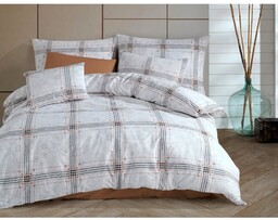 BedTex Pościel bawełniana Quatre biały, 140 x 220