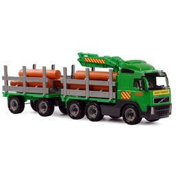 77cm Wielki Tir Dźwig Przyczepa Z Drewnem 8725