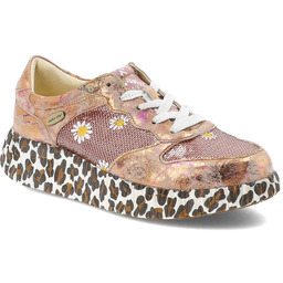 Laura Vita Różowe Sneakersy Modne Obuwie Damskie